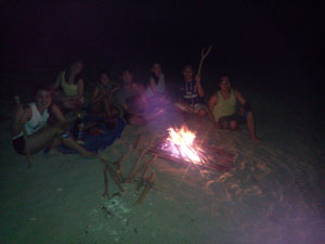 Bonfire in Calatagan Batangas